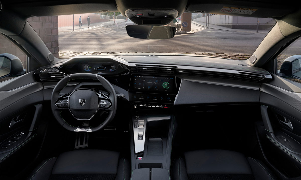 Iinteriér vozu PEUGEOT 308 SW