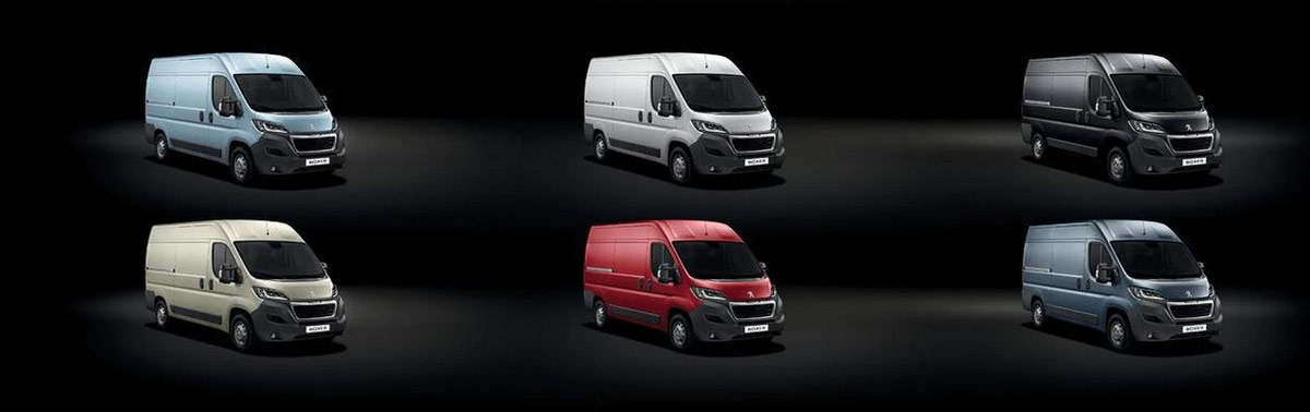 Metalické barvy karoserie Peugeot Boxer